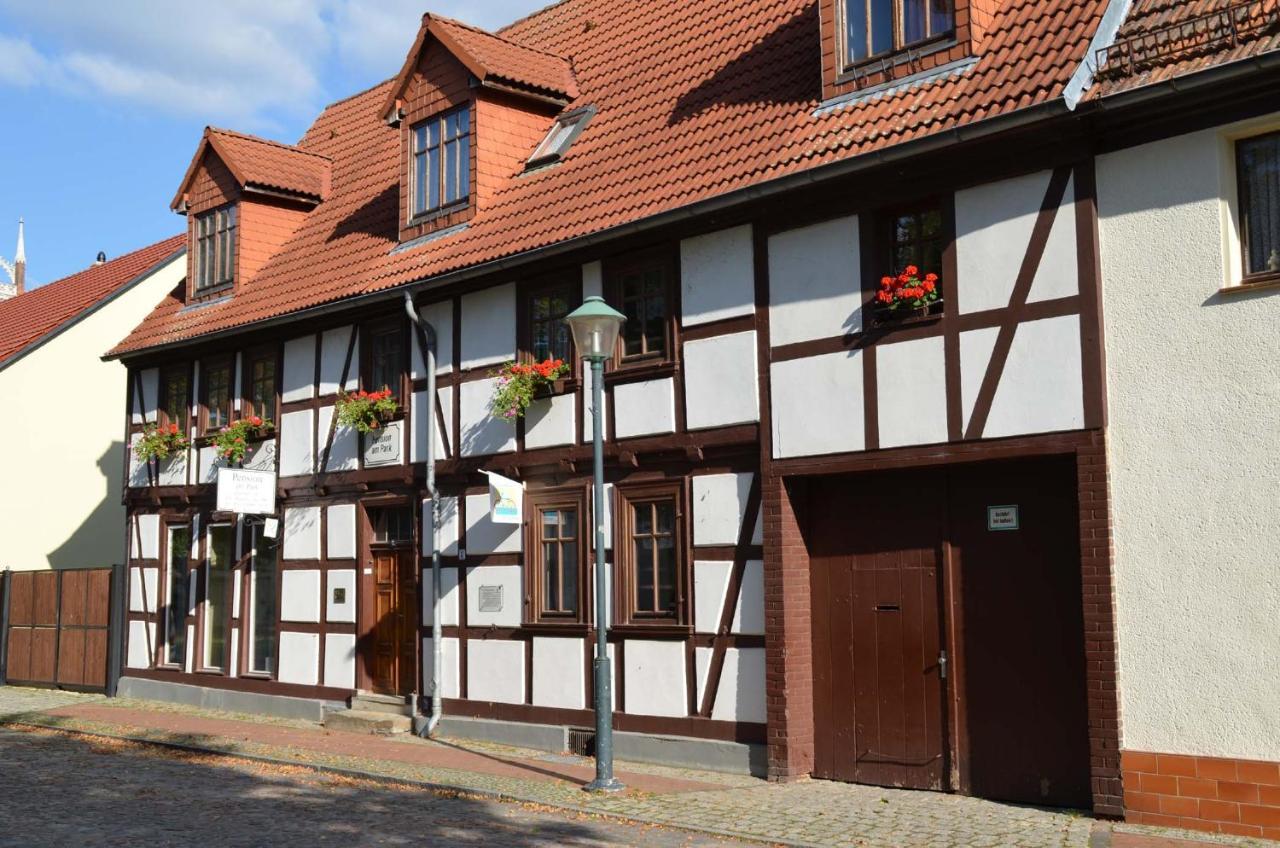 Pension Am Park Wörlitz Zewnętrze zdjęcie